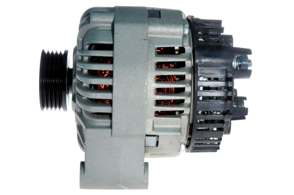 Generator mit Keilrippenriemenscheibe 56mm HELLA für CITROEN SAXO (S0/ S1)