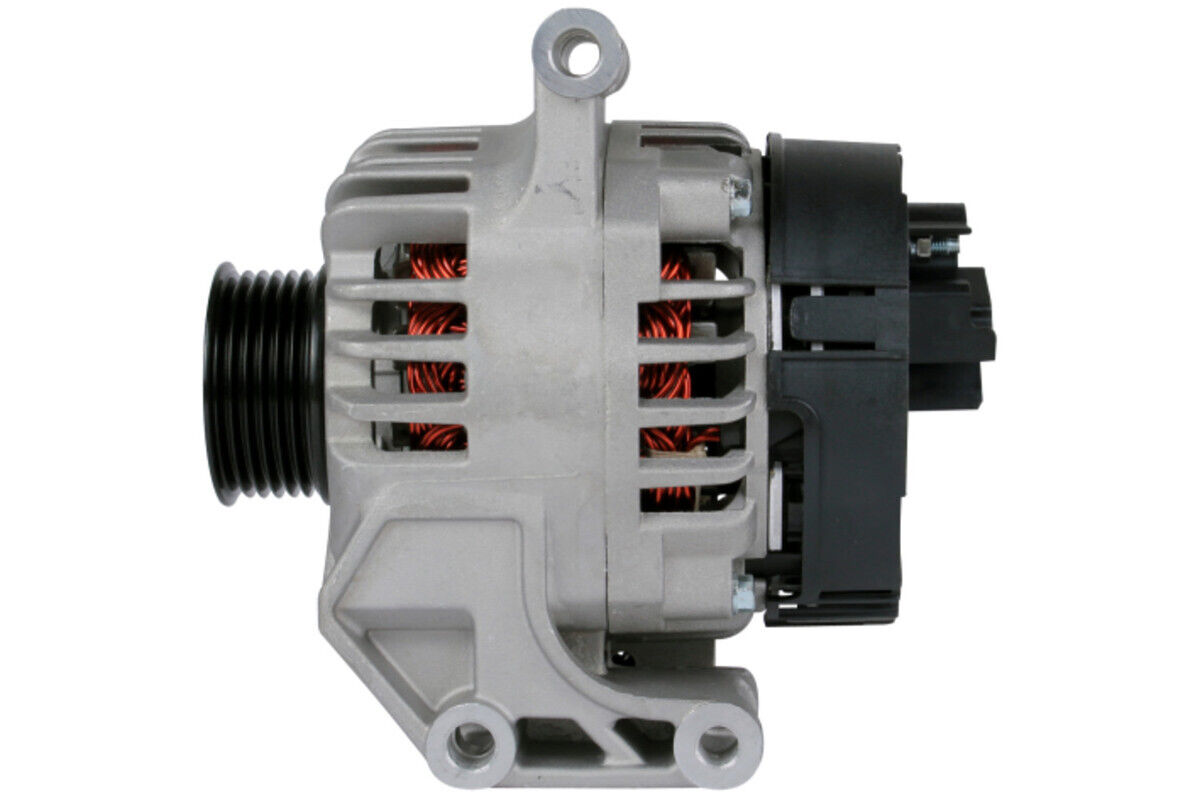 Generator mit Keilrippenriemenscheibe 56mm HELLA für FIAT DOBLO Cargo (263_)