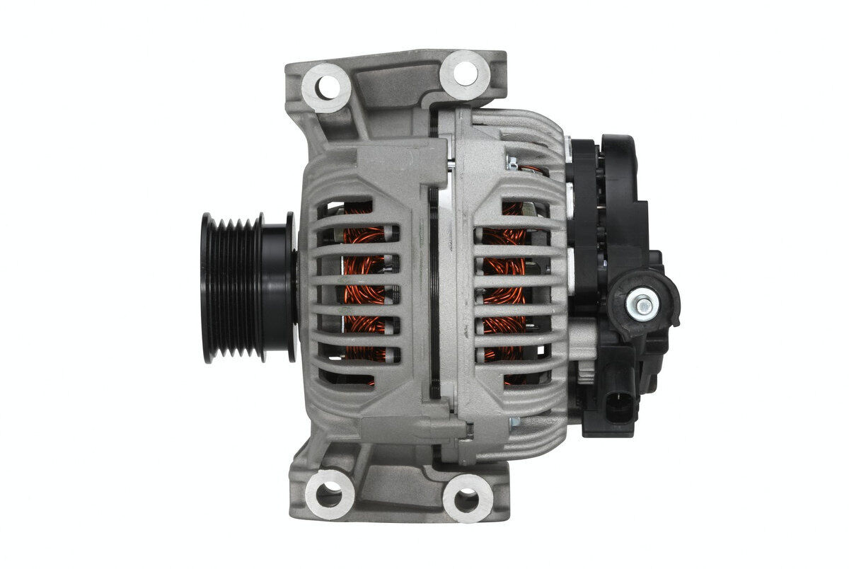Generator mit Keilrippenriemenscheibe 57mm HELLA für SAAB 9-3 Kombi (E50)