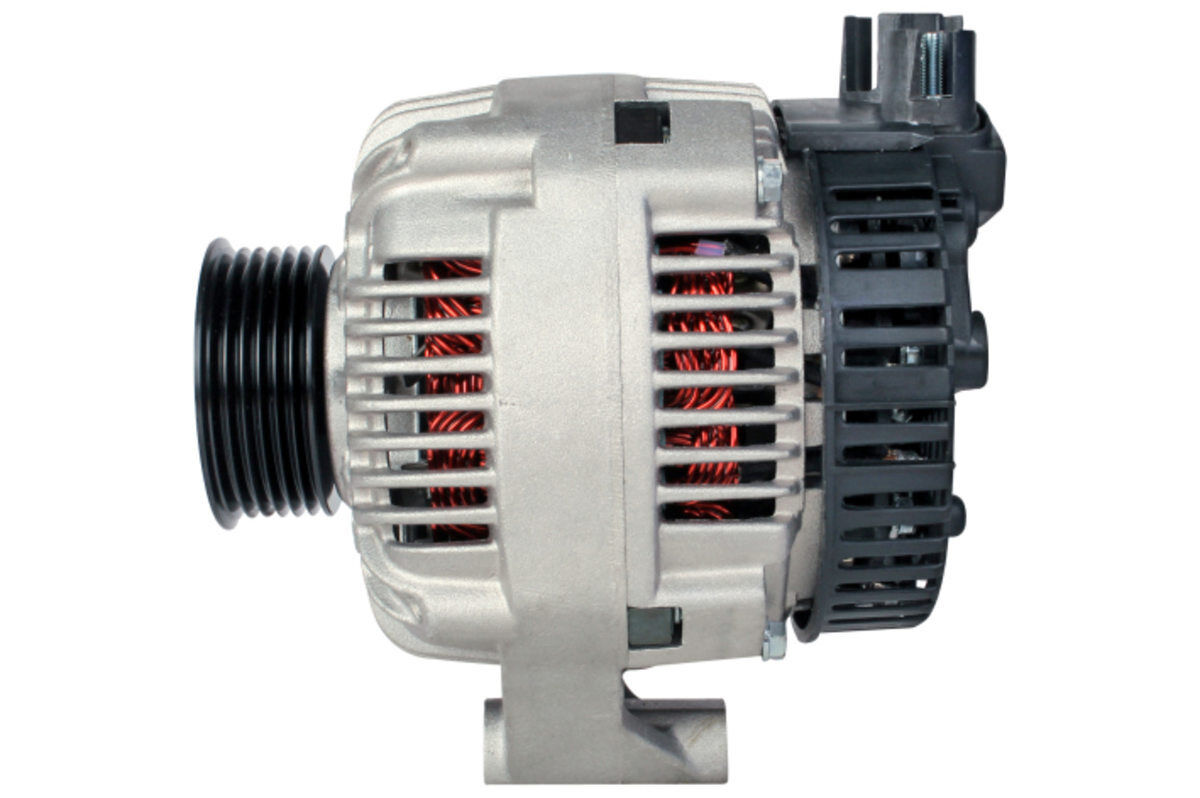 Generator mit Keilrippenriemenscheibe 63mm HELLA für CITROEN ZX (N2)
