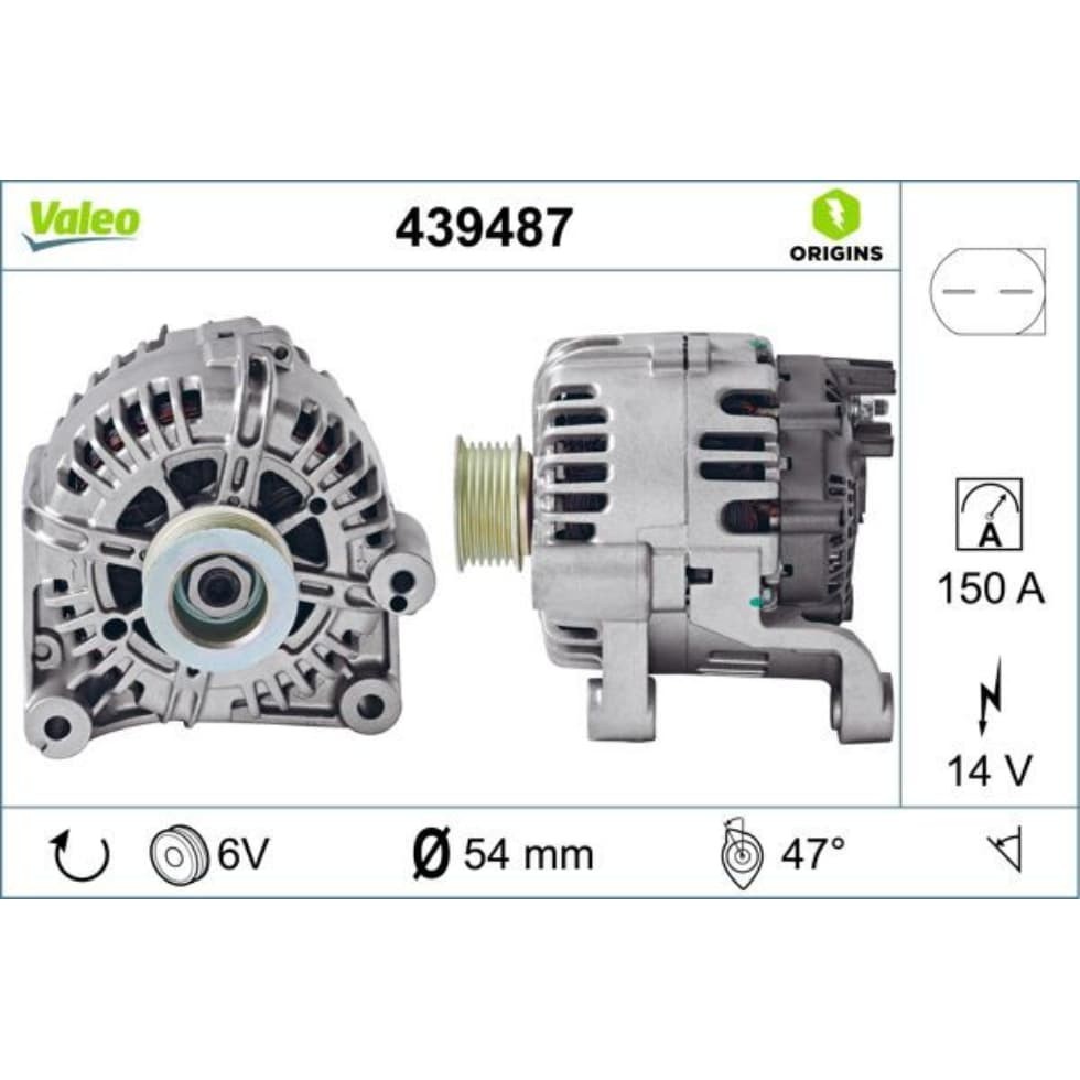 Generator VALEO 439487 für BMW 3er X3