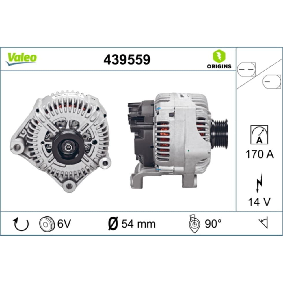 Generator VALEO 439559 für BMW 5er