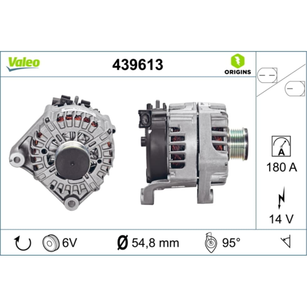 Generator VALEO 439613 für BMW 3er X3