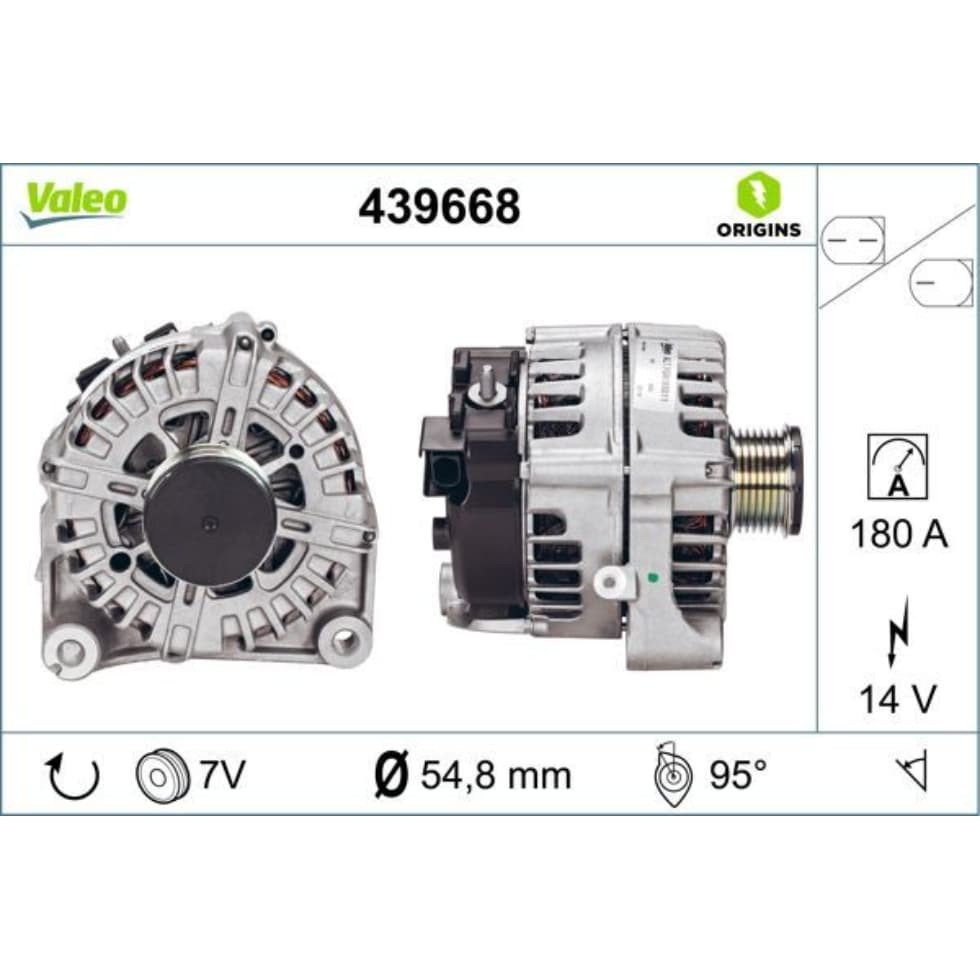 Generator VALEO 439668 für BMW X5