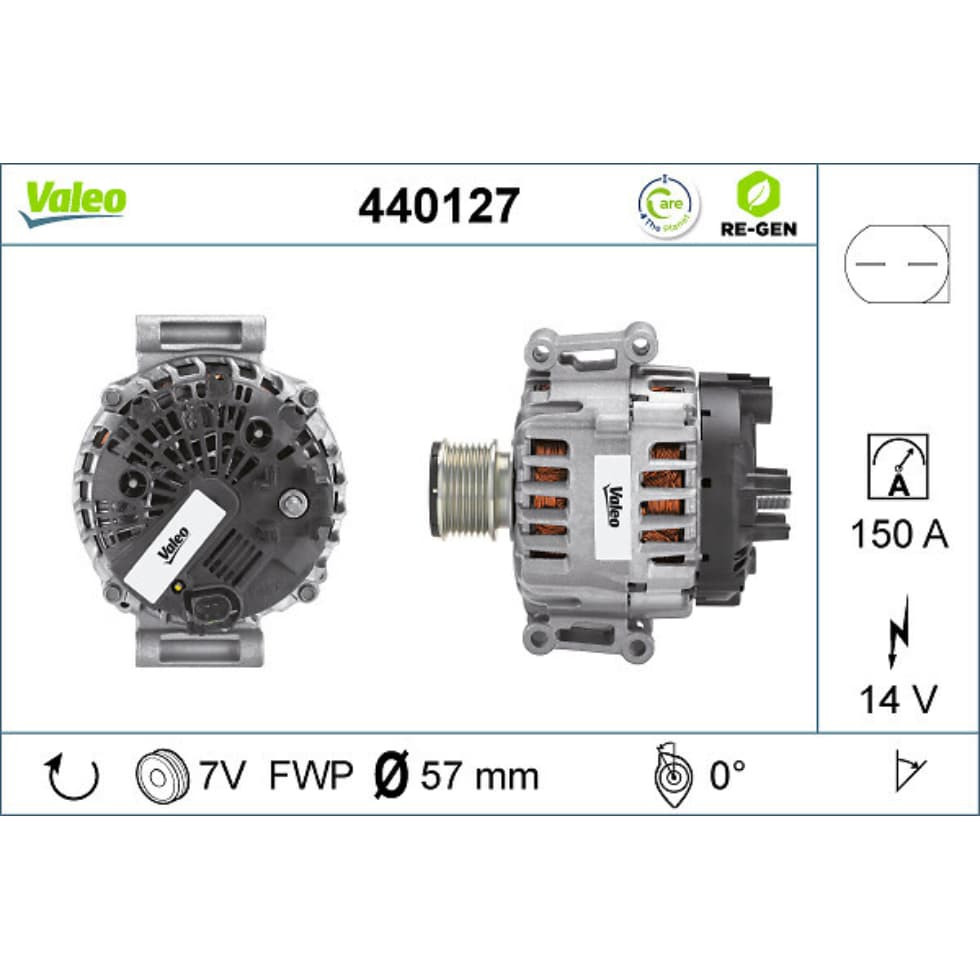 Generator VALEO 440127 für Mercedes-Benz C