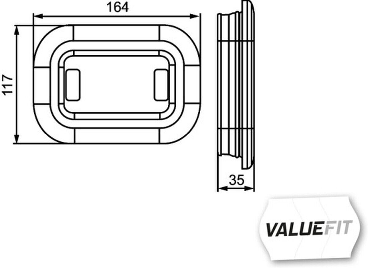 HELLA 2ZR 357 025-021 Rückfahrleuchte, 12V, LED