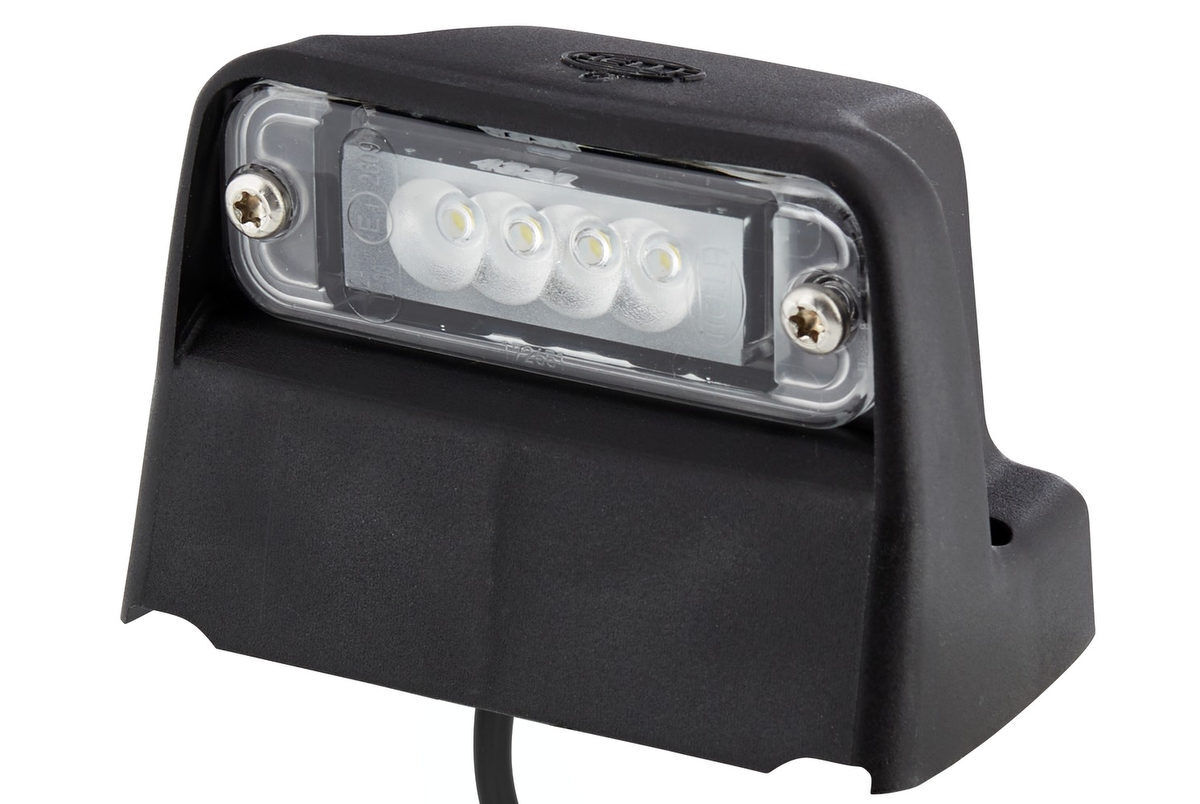 Kennzeichenlicht seitlicher Anbau LED HELLA für DAF SCANIA KÖGEL SCHMITZ