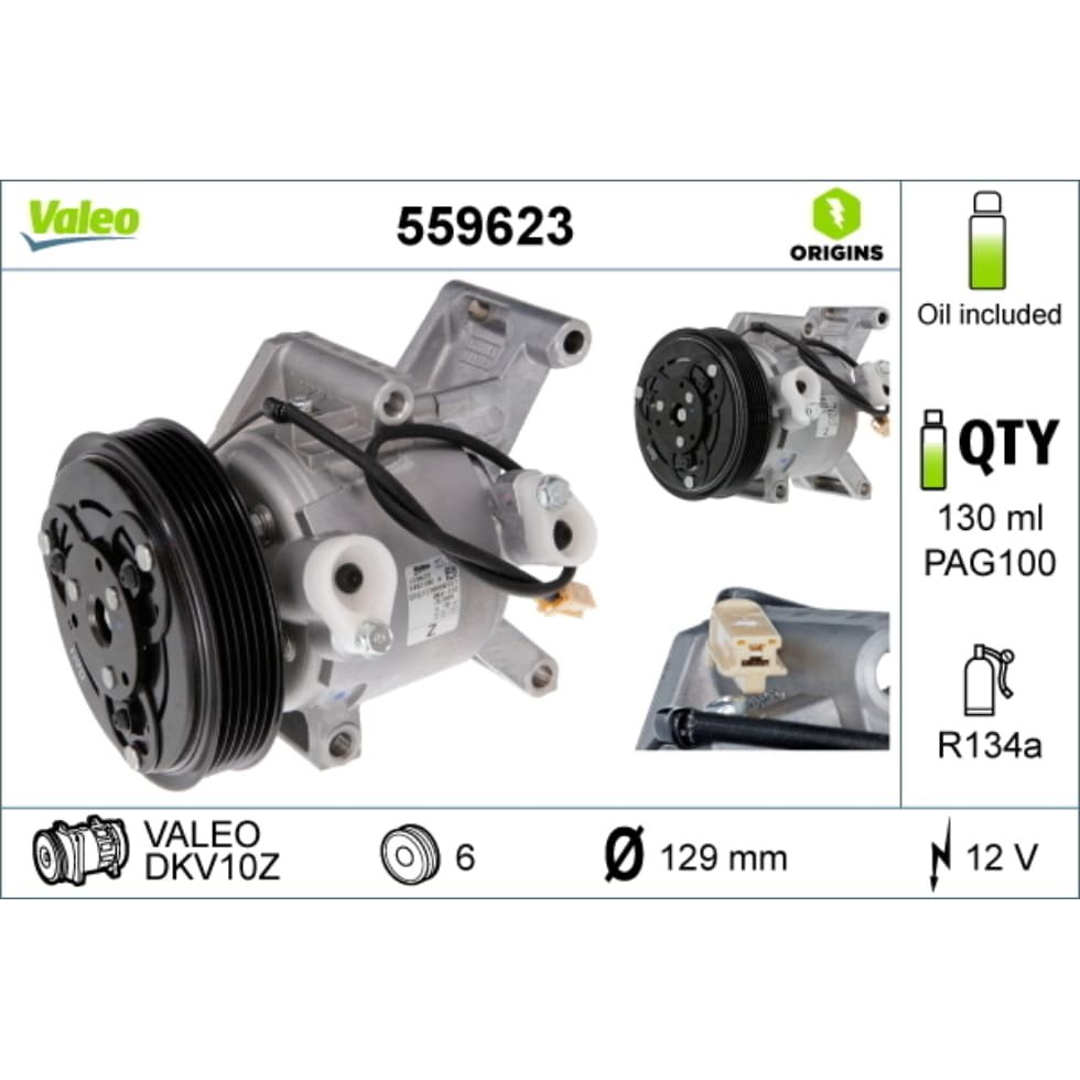 Kompressor Klimaanlage VALEO 559623