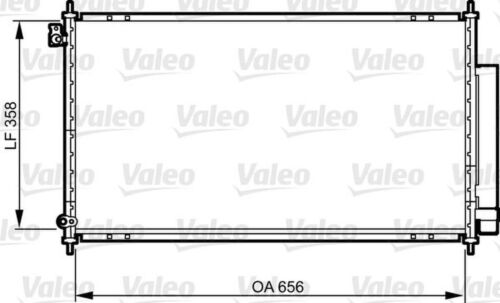 Kondensator Klimaanlage VALEO für HONDA ACCORD VII