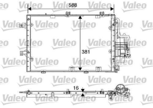Kondensator Klimaanlage VALEO für OPEL COMBO Tour