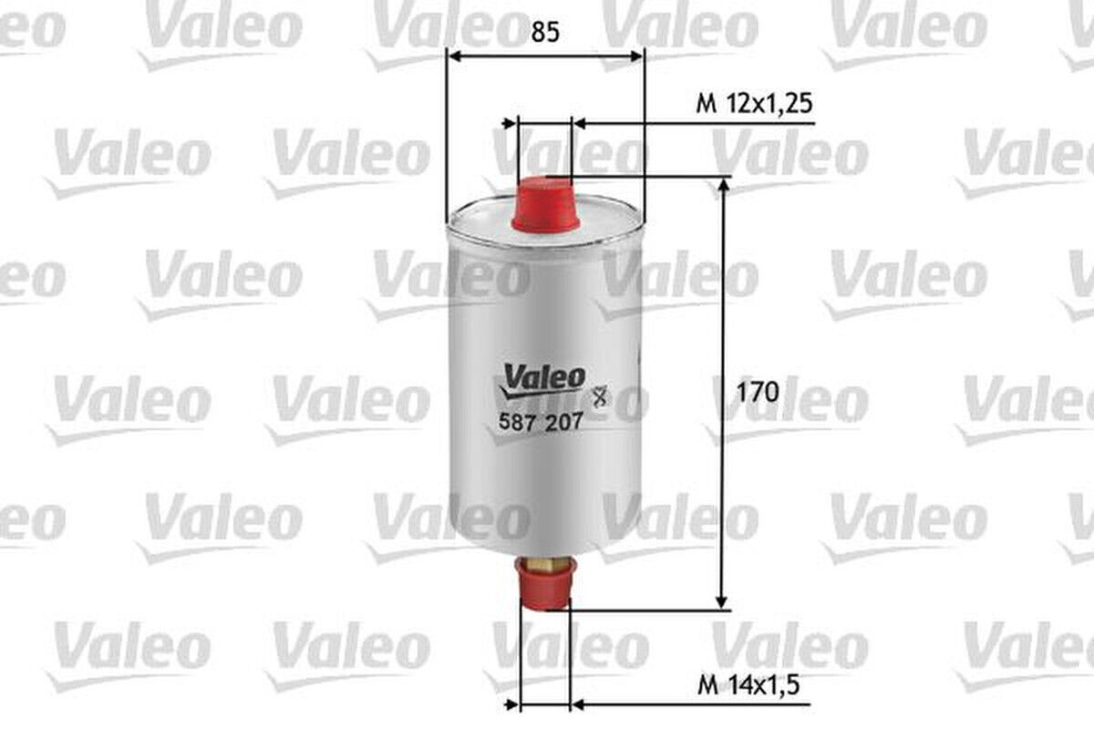 Kraftstofffilter Anschraubfilter VALEO für AUDI 100 C3