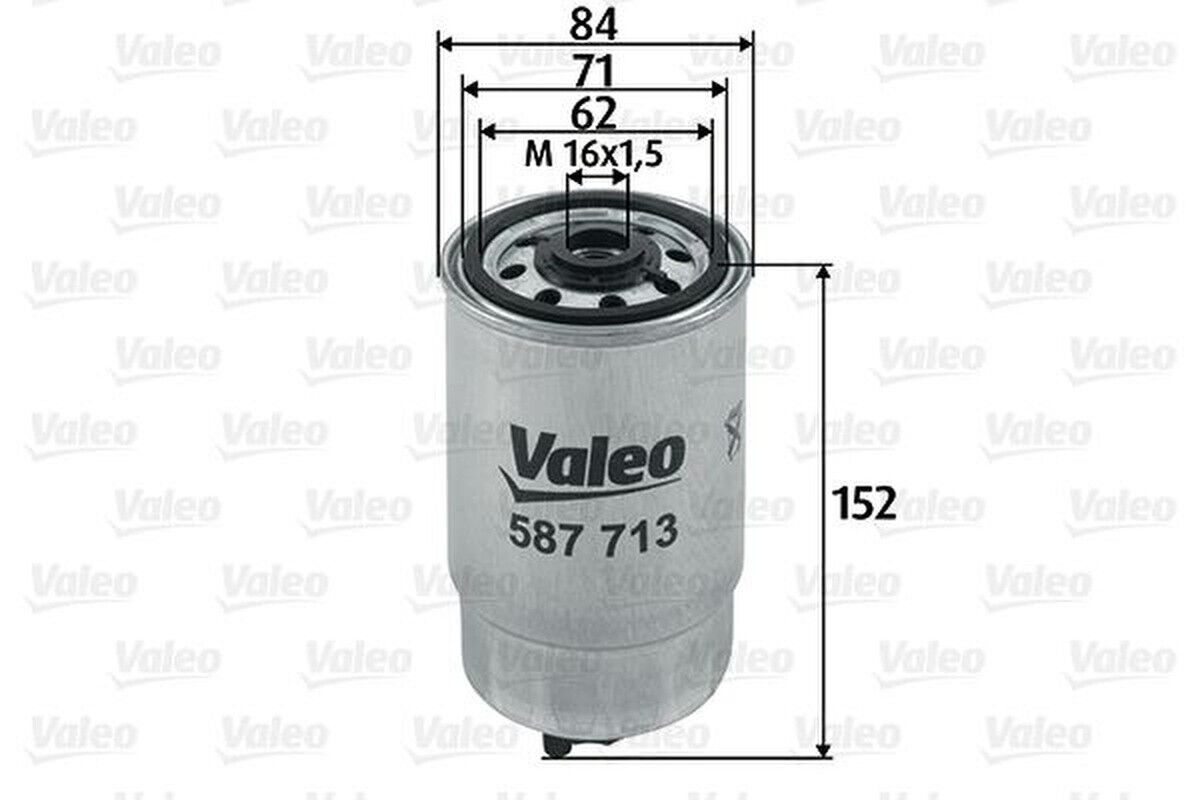 Kraftstofffilter Anschraubfilter VALEO für CITROËN JUMPER I