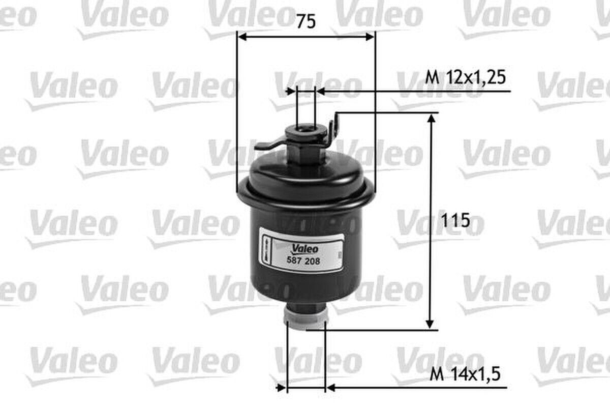 Kraftstofffilter Anschraubfilter VALEO für HONDA CIVIC VI