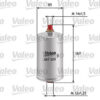 Kraftstofffilter Anschraubfilter VALEO für MERCEDES S-KLASSE (W126)