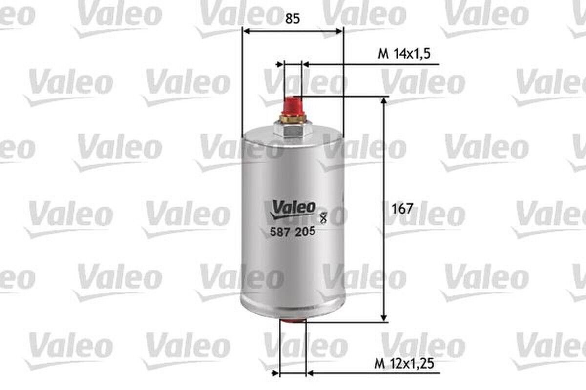 Kraftstofffilter Anschraubfilter VALEO für MERCEDES S-KLASSE (W126)
