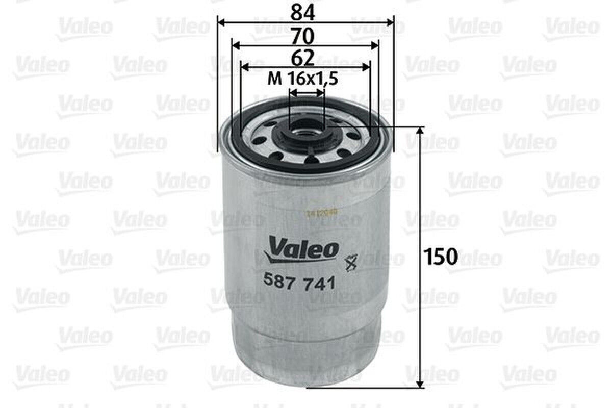 Kraftstofffilter Anschraubfilter VALEO für SANTA FÉ