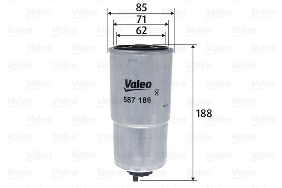 Kraftstofffilter Anschraubfilter VALEO für SANTA FÉ