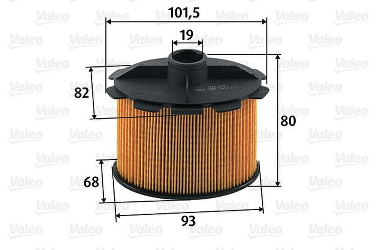 Kraftstofffilter Filtereinsatz VALEO für CITROËN BERLINGO /