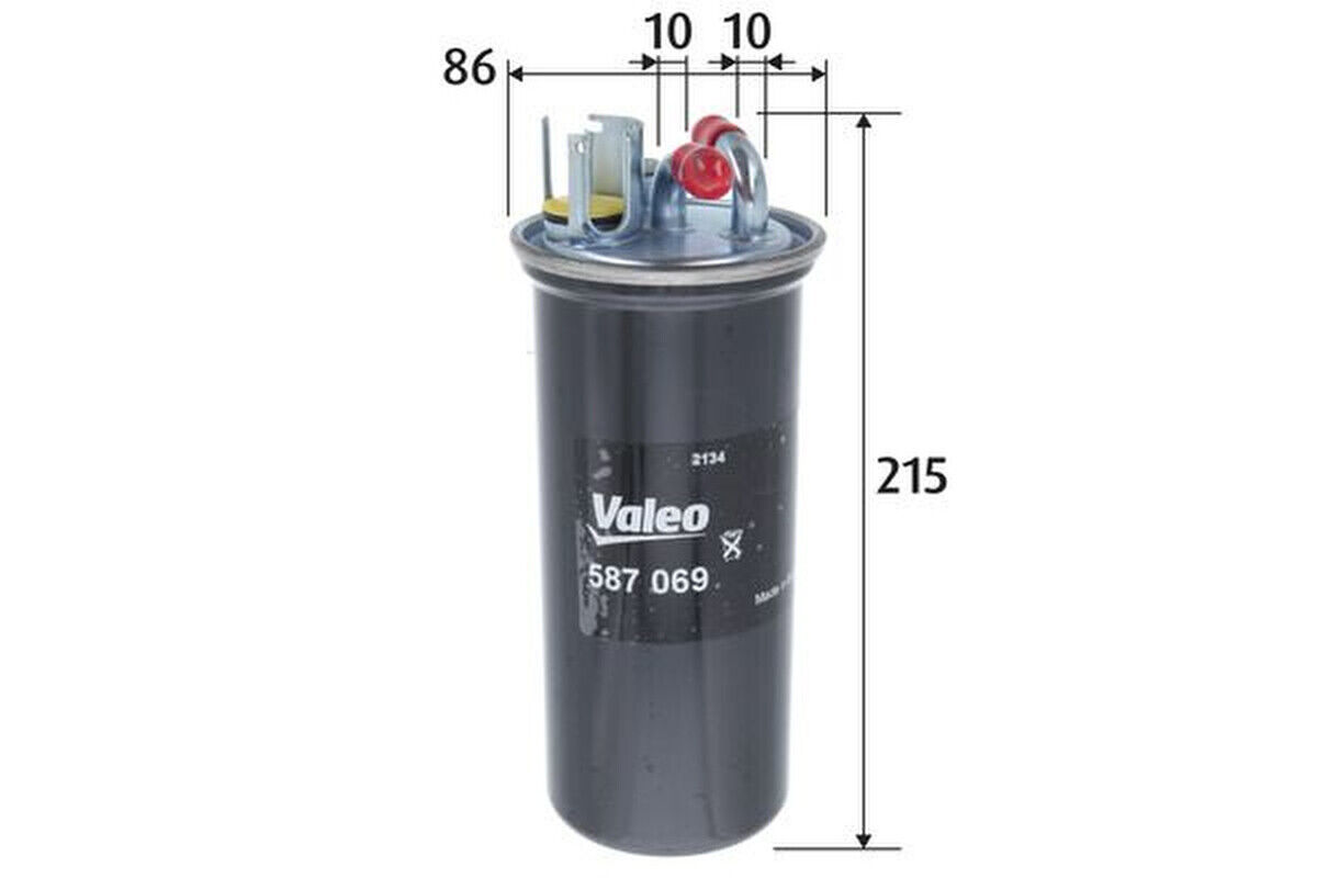 Kraftstofffilter Leitungsfilter VALEO für AUDI A6 C6