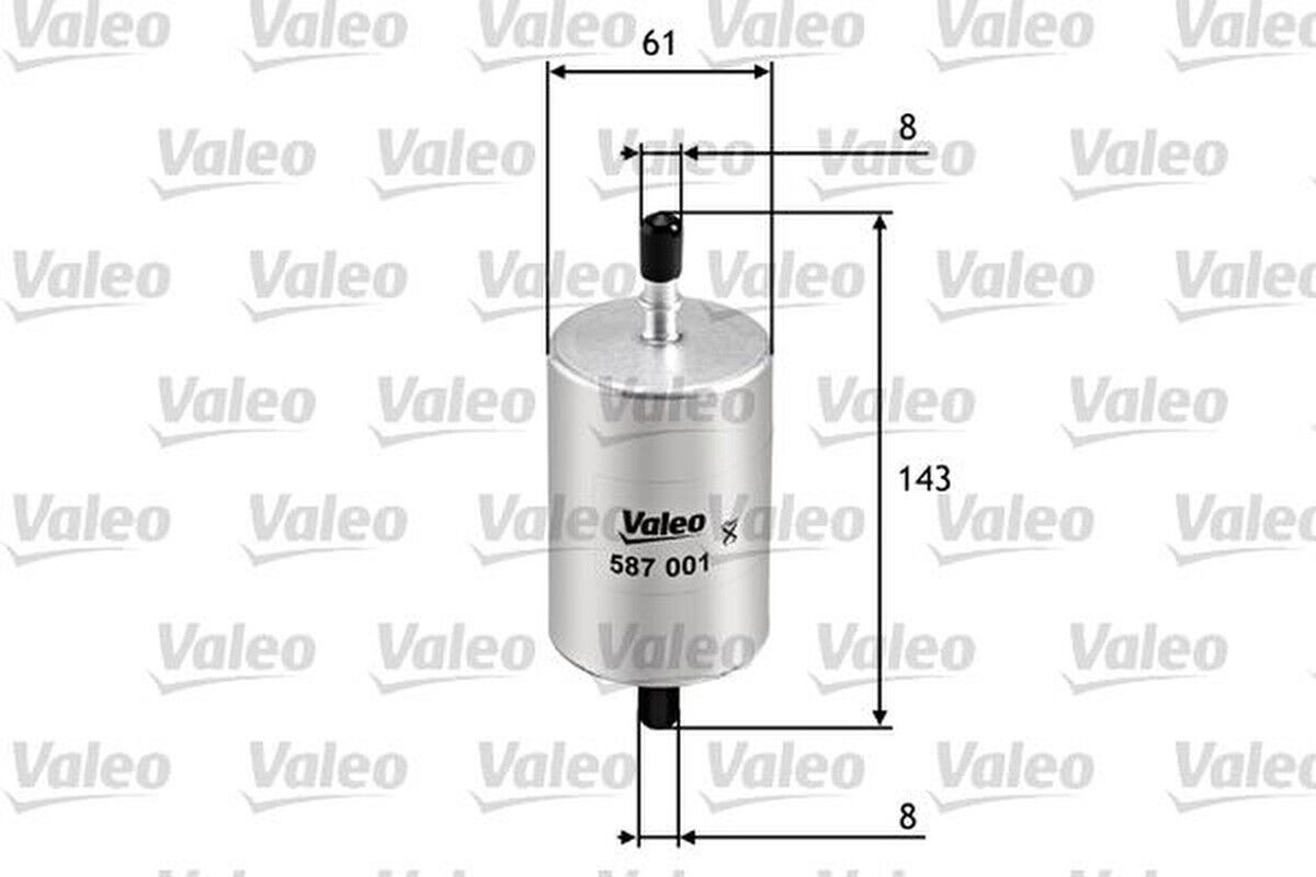 Kraftstofffilter Leitungsfilter VALEO für CITROËN ZX (N2)