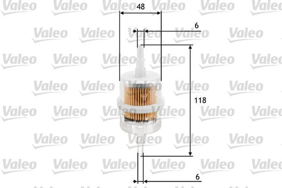 Kraftstofffilter Leitungsfilter VALEO für FORD TAUNUS 17M