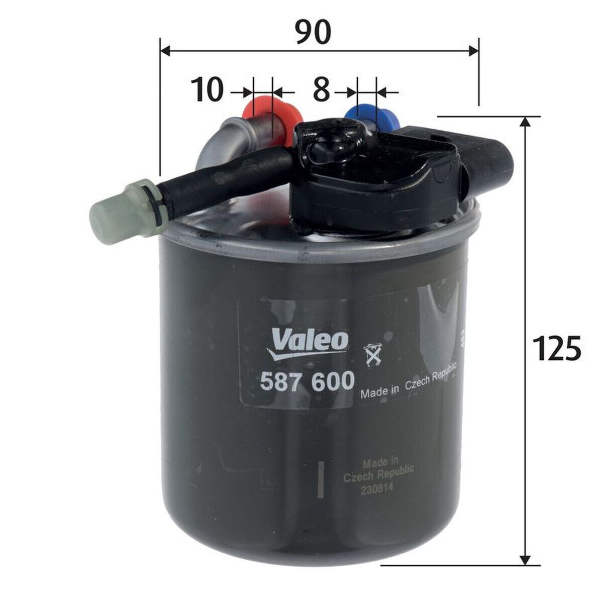 Kraftstofffilter Leitungsfilter VALEO für MERCEDES SPRINTER 3,5-t