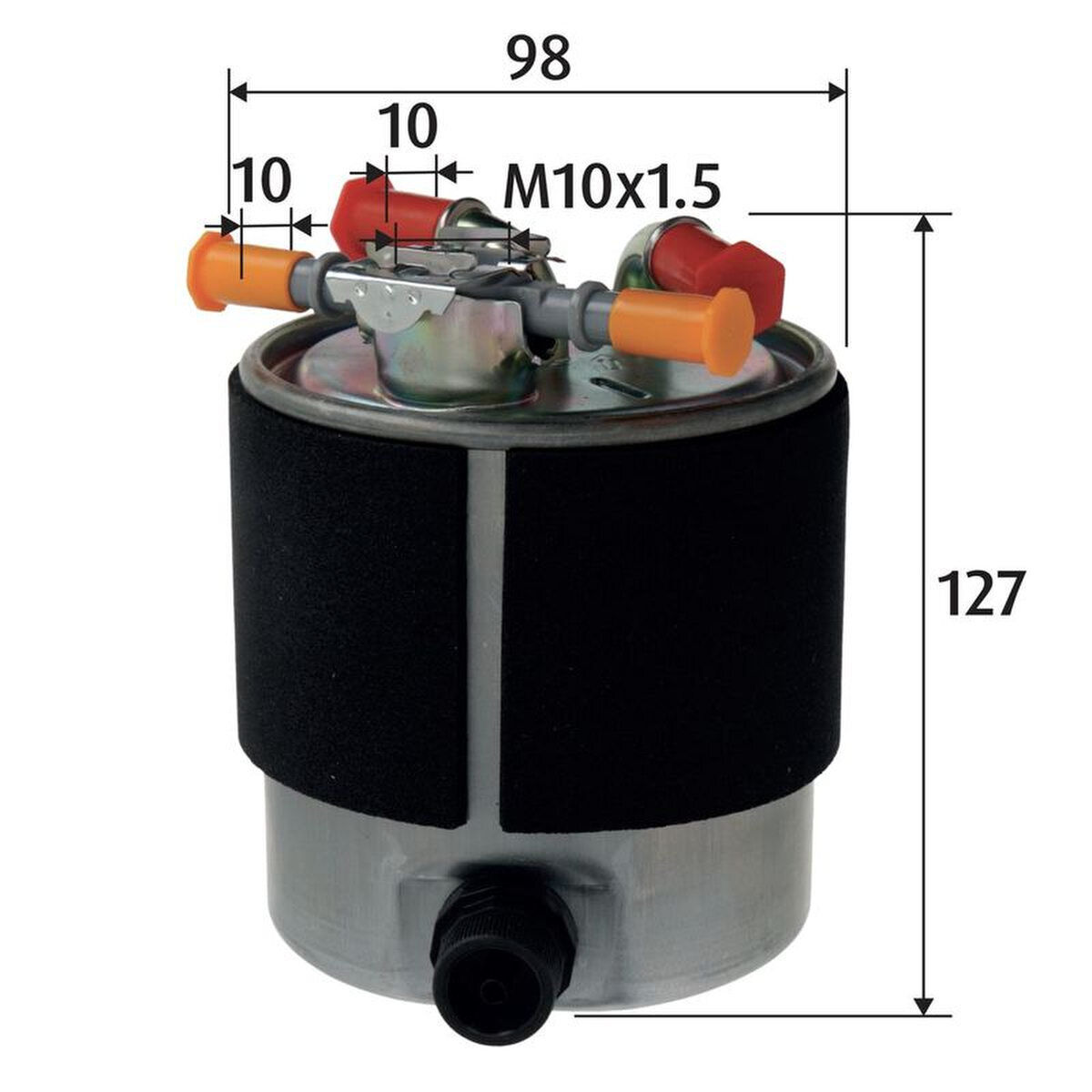 Kraftstofffilter Leitungsfilter VALEO für NISSAN QASHQAI