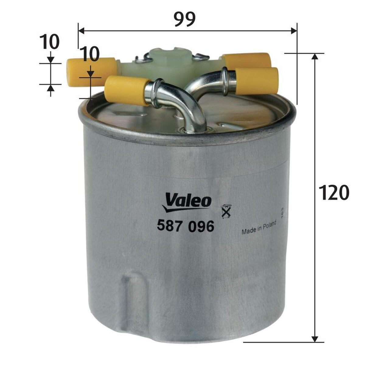 Kraftstofffilter Leitungsfilter VALEO für NISSAN QASHQAI