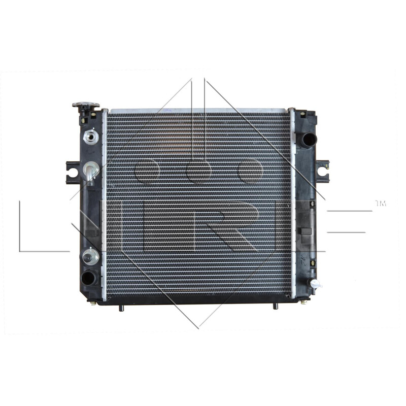Kühler Alu gelötet passend für Yale, Forklift - NRF 52300