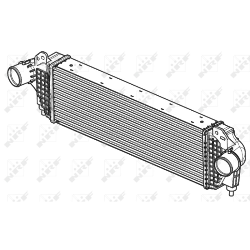 Ladeluftkühler passend für IVECO DAILY F1A 125kW 12- - NRF 30343