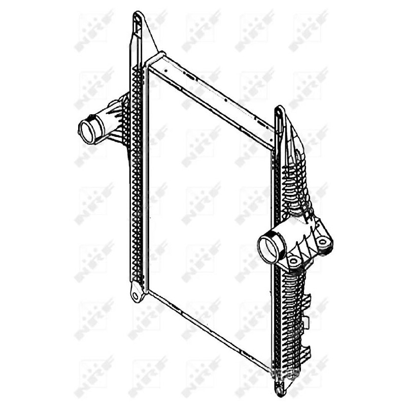 Ladeluftkühler passend für MAN 12.180 FC, FRC, FLC, FLRC 05- NRF 30263