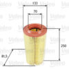 Luftfilter Filtereinsatz 133mm VALEO für MERCEDES C-KLASSE