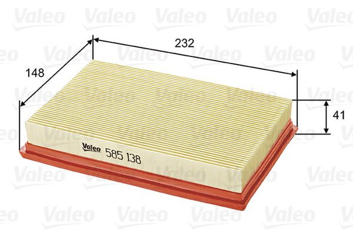 Luftfilter Filtereinsatz 149mm VALEO für SWIFT III