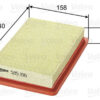 Luftfilter Filtereinsatz 240mm VALEO für MAZDA 323 S