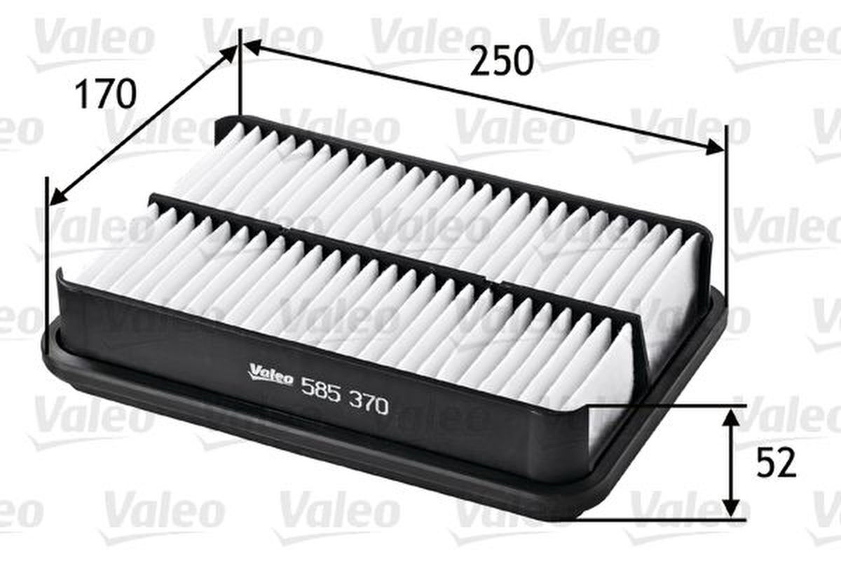 Luftfilter Filtereinsatz 250mm VALEO für ASX (GA_W_)