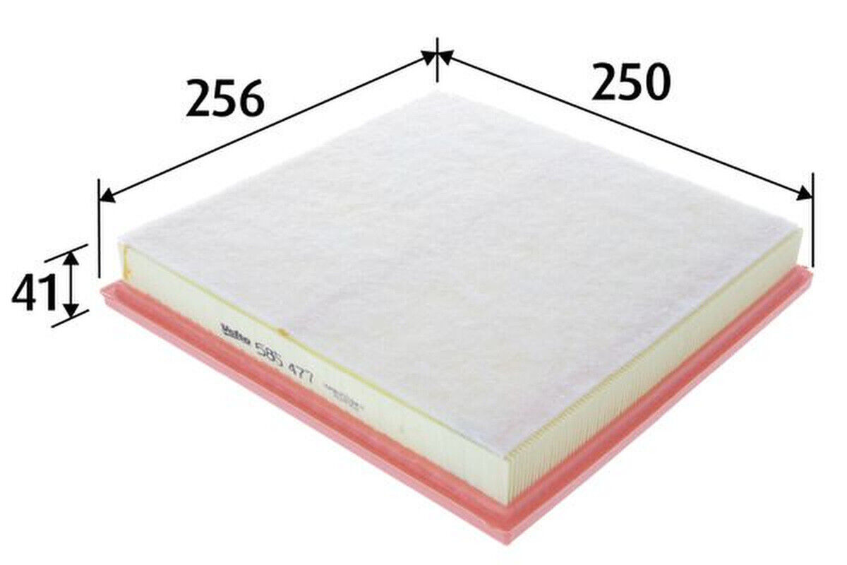 Luftfilter Filtereinsatz 256mm VALEO für OPEL ASTRA J