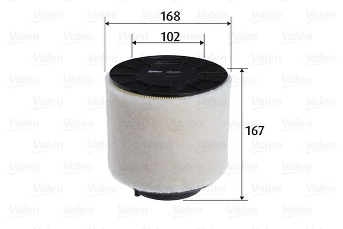 Luftfilter Filtereinsatz VALEO für AUDI A4 B8