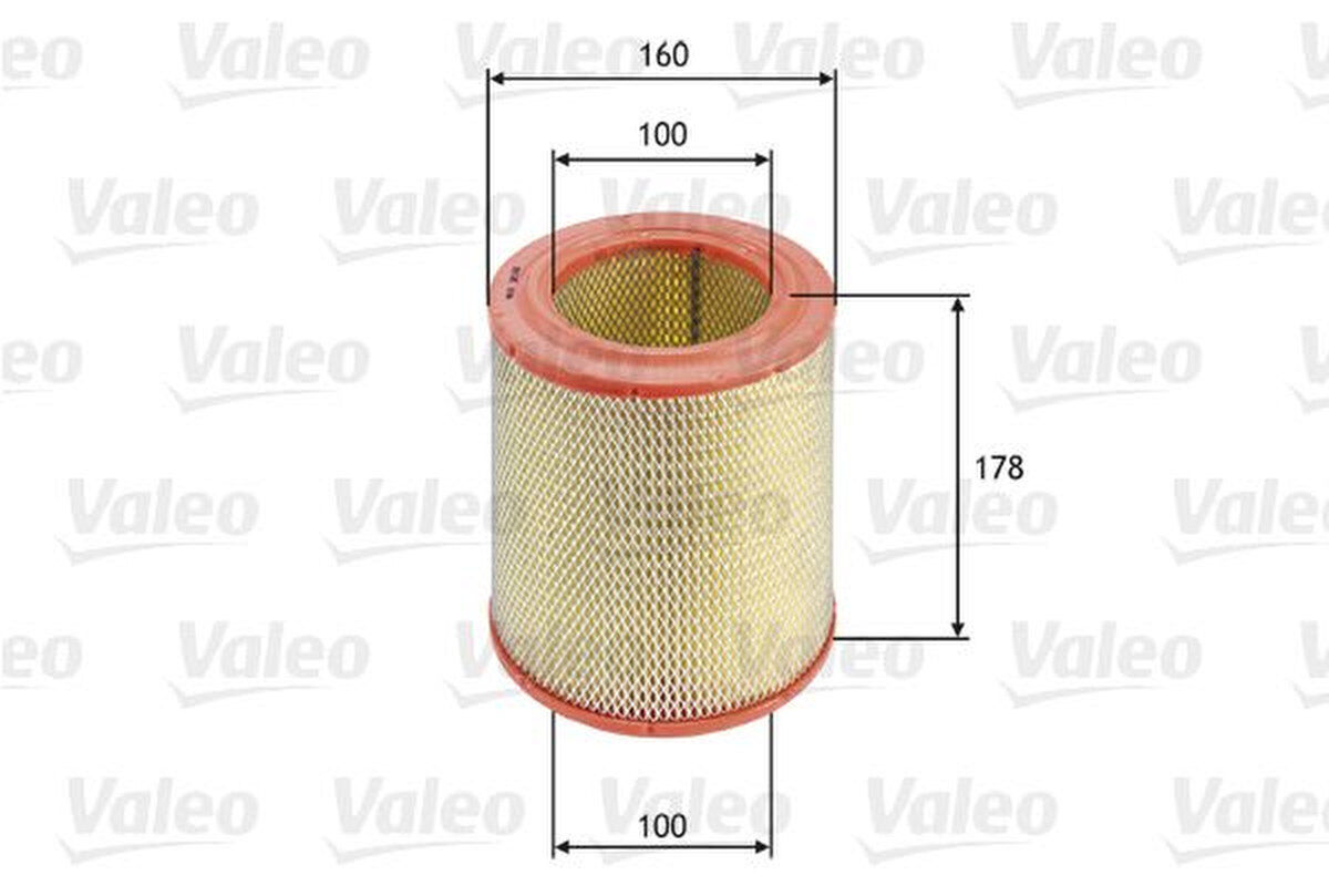 Luftfilter Filtereinsatz VALEO für FIAT DUCATO Kasten