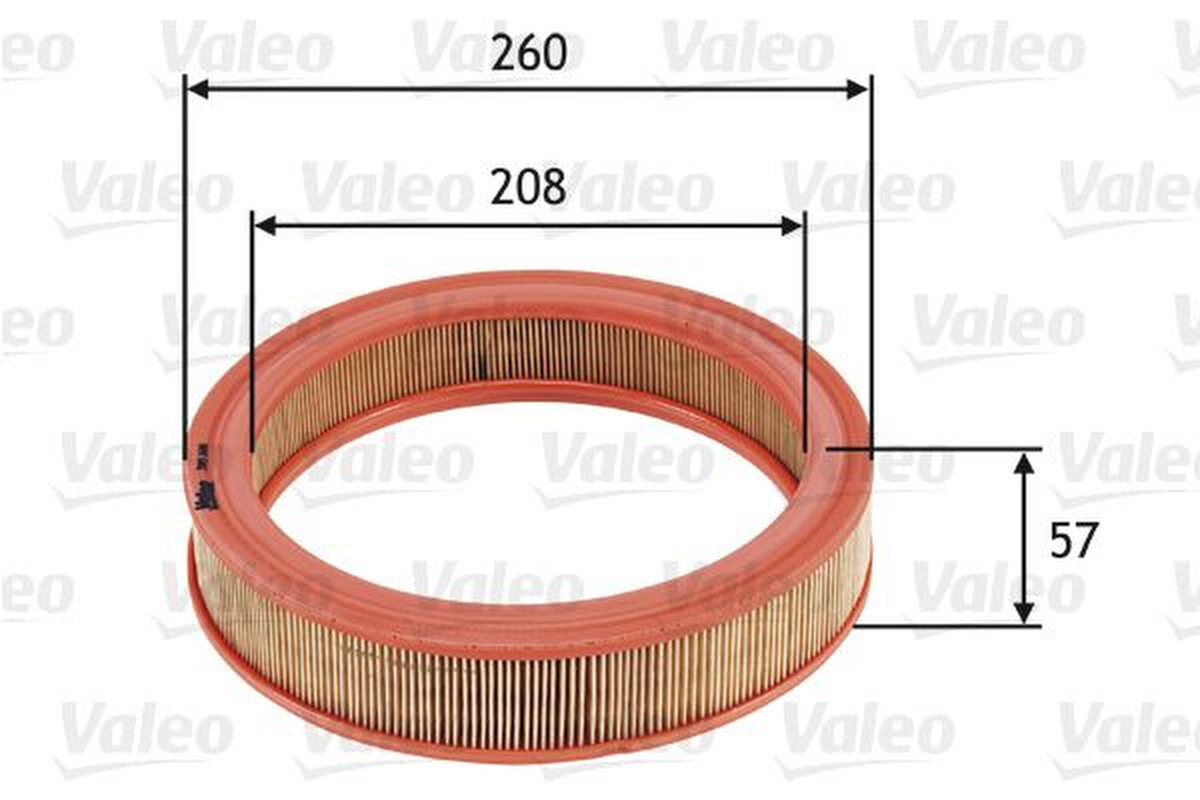 Luftfilter Filtereinsatz VALEO für FORD TAUNUS Turnier