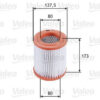 Luftfilter Filtereinsatz VALEO für HONDA CIVIC VII