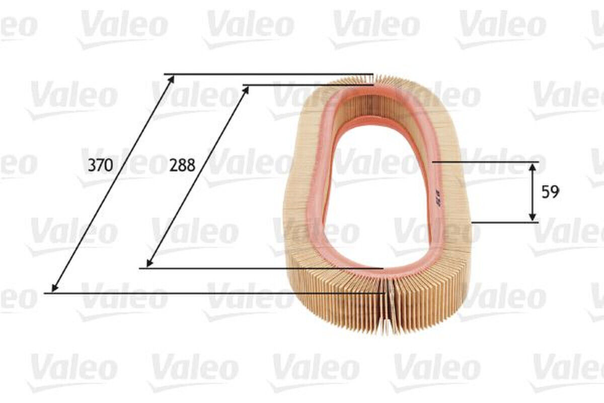 Luftfilter Filtereinsatz VALEO für MERCEDES 190 (W201)