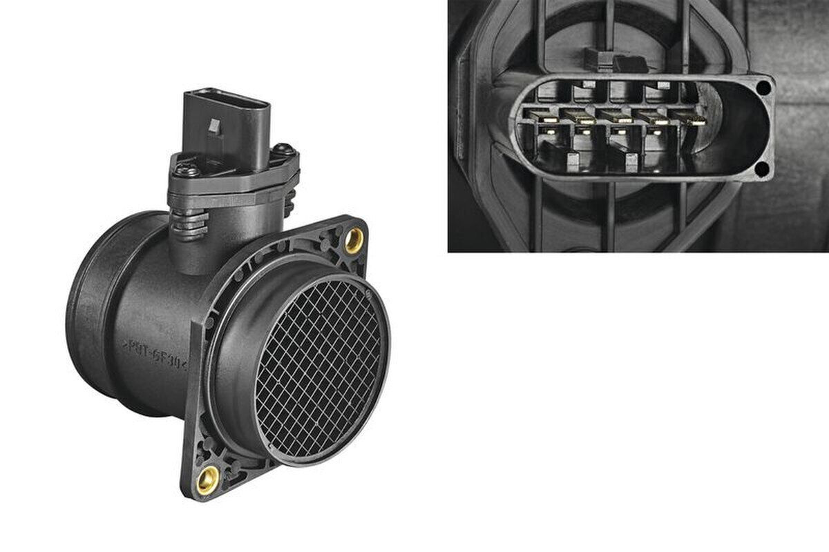 Luftmassenmesser 108mm Heißfilmmassensensor 5-polig VALEO für AUDI A6 C5