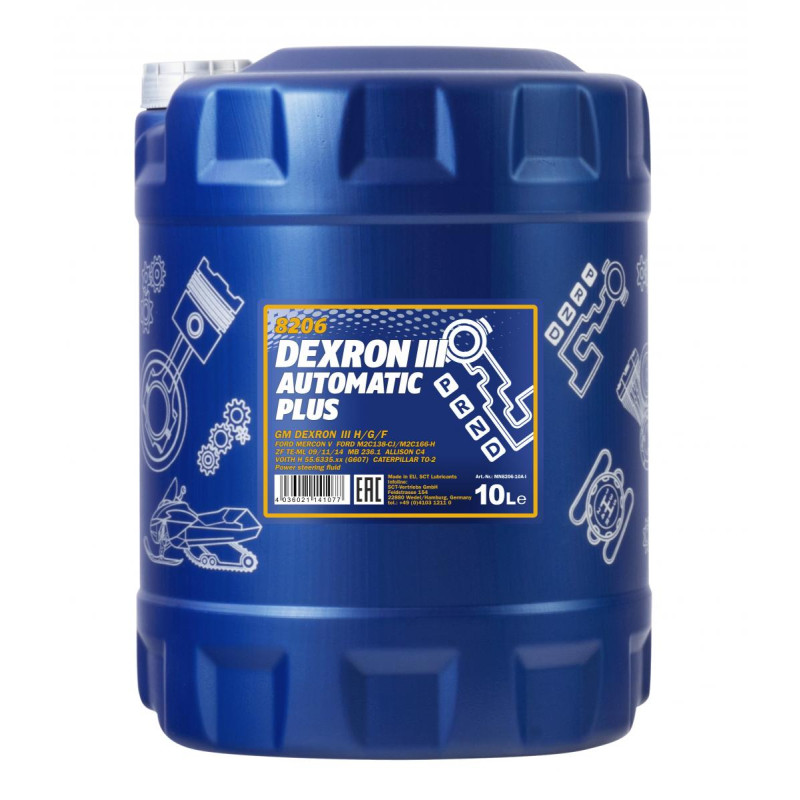 MANNOL Automatic Plus ATF DIII 10 Liter