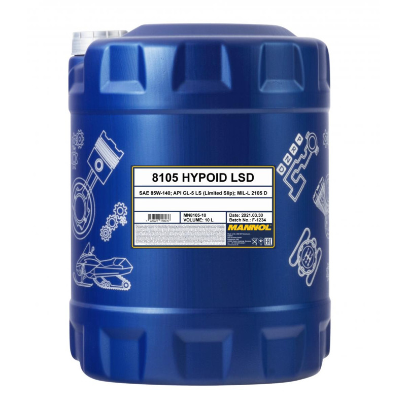 MANNOL Hypoid LSD 85W-140 GL-5 10 Liter