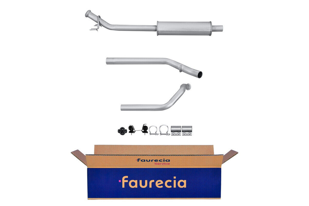 Mittelschalldämpfer Easy2Fit mit Anbauteilen HELLA für CITROEN C4 I (LC_)