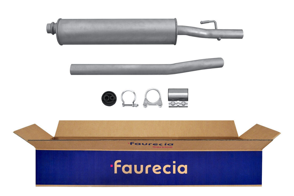 Mittelschalldämpfer Easy2Fit mit Anbauteilen HELLA für CITROEN FIAT PEUGEOT