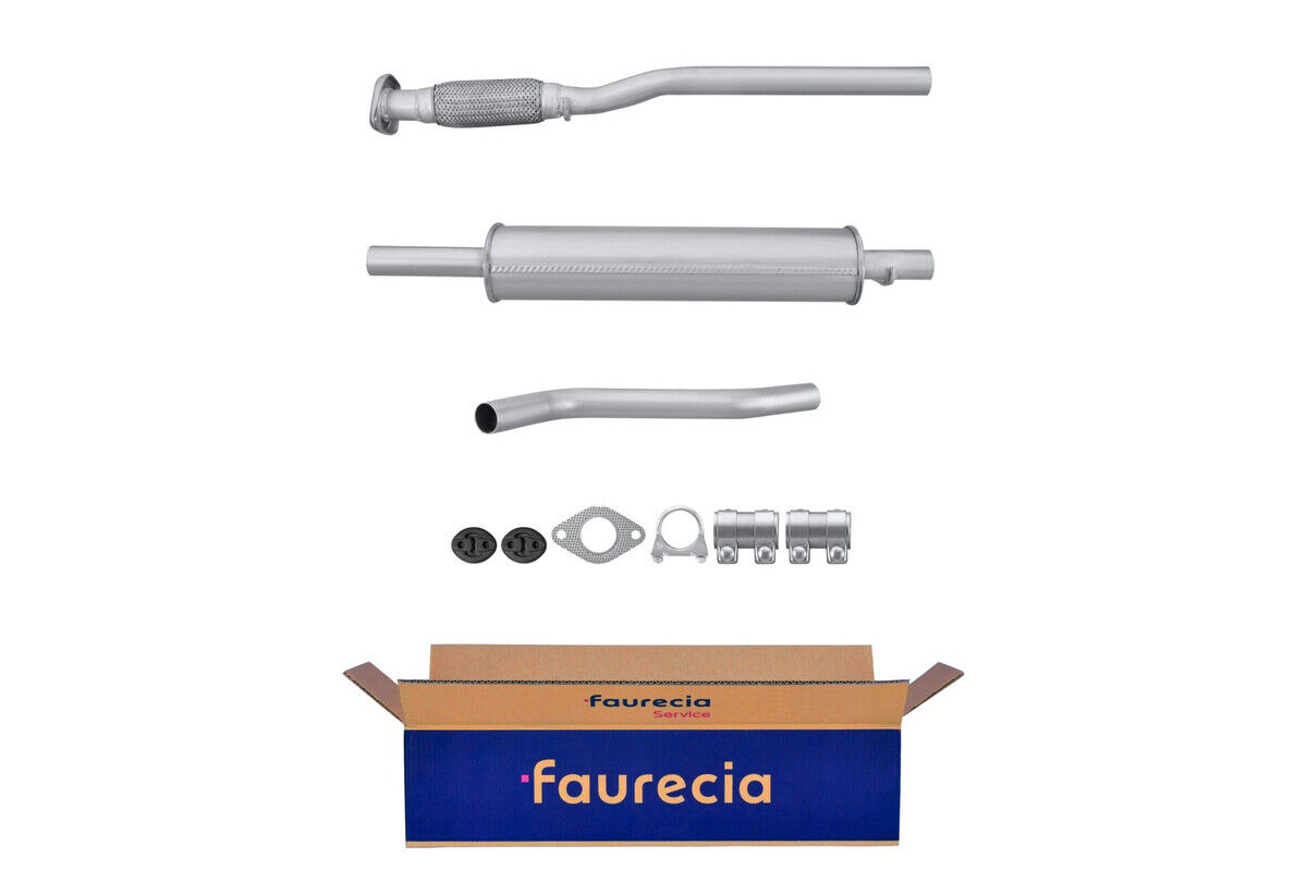 Mittelschalldämpfer Easy2Fit mit Anbauteilen HELLA für FIAT PUNTO (188_)