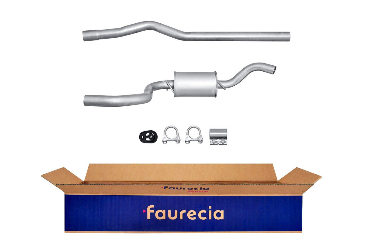 Mittelschalldämpfer Easy2Fit mit Anbauteilen HELLA für FORD FIESTA III (GFJ)