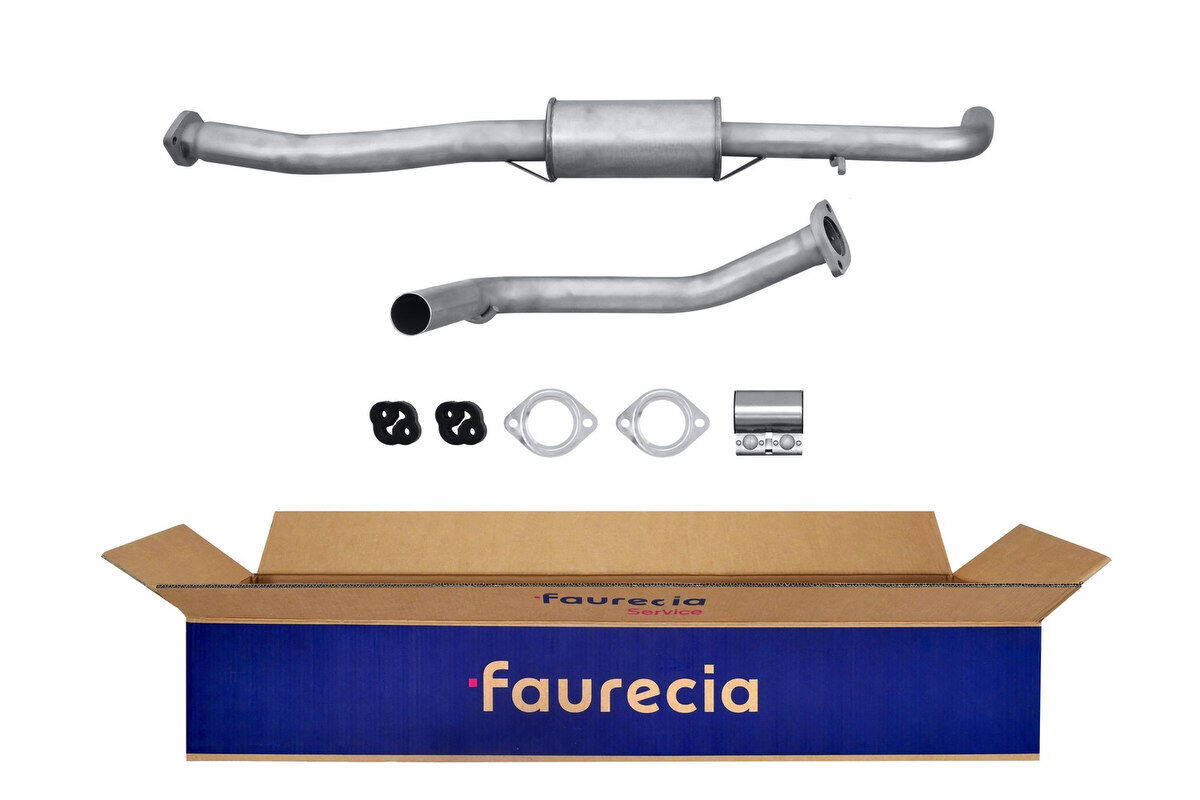 Mittelschalldämpfer Easy2Fit mit Anbauteilen HELLA für MAZDA 323 S IV (BG)