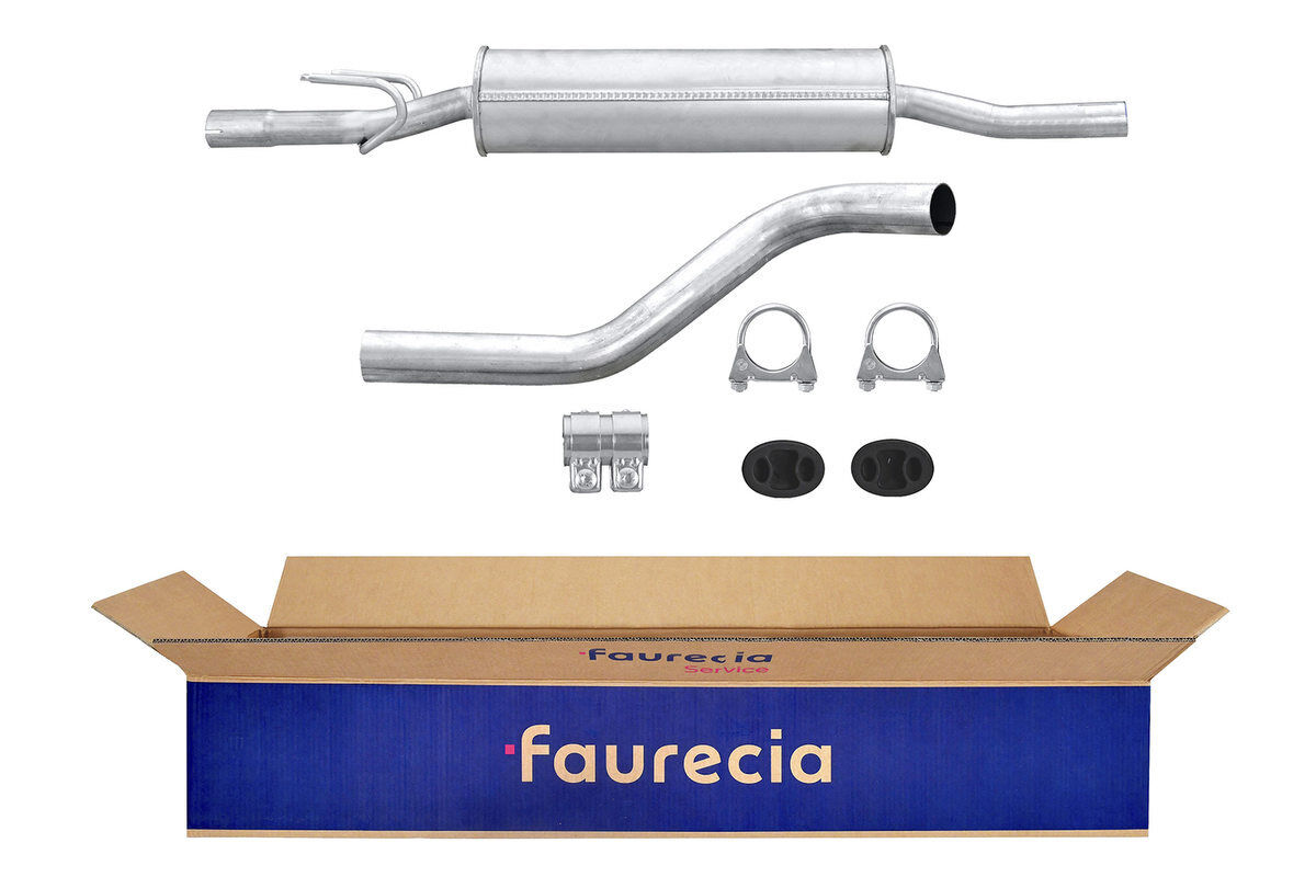 Mittelschalldämpfer Easy2Fit mit Anbauteilen HELLA für OPEL CORSA B (S93)